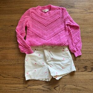 NWT Petite Starfish High Rise Cutoff Denim Shorts | 26P